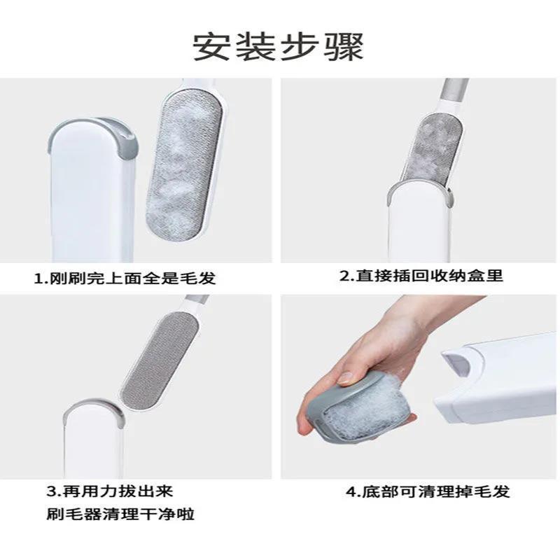 Household double-sided high-efficiency lint removal brush, lint roller for sofas, woolen coats
